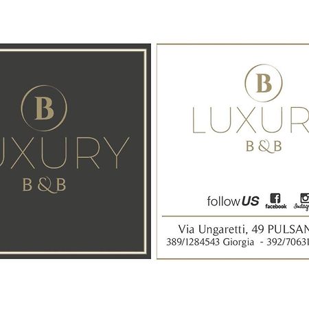 B&B Luxury Apartments Pulsano Exterior foto